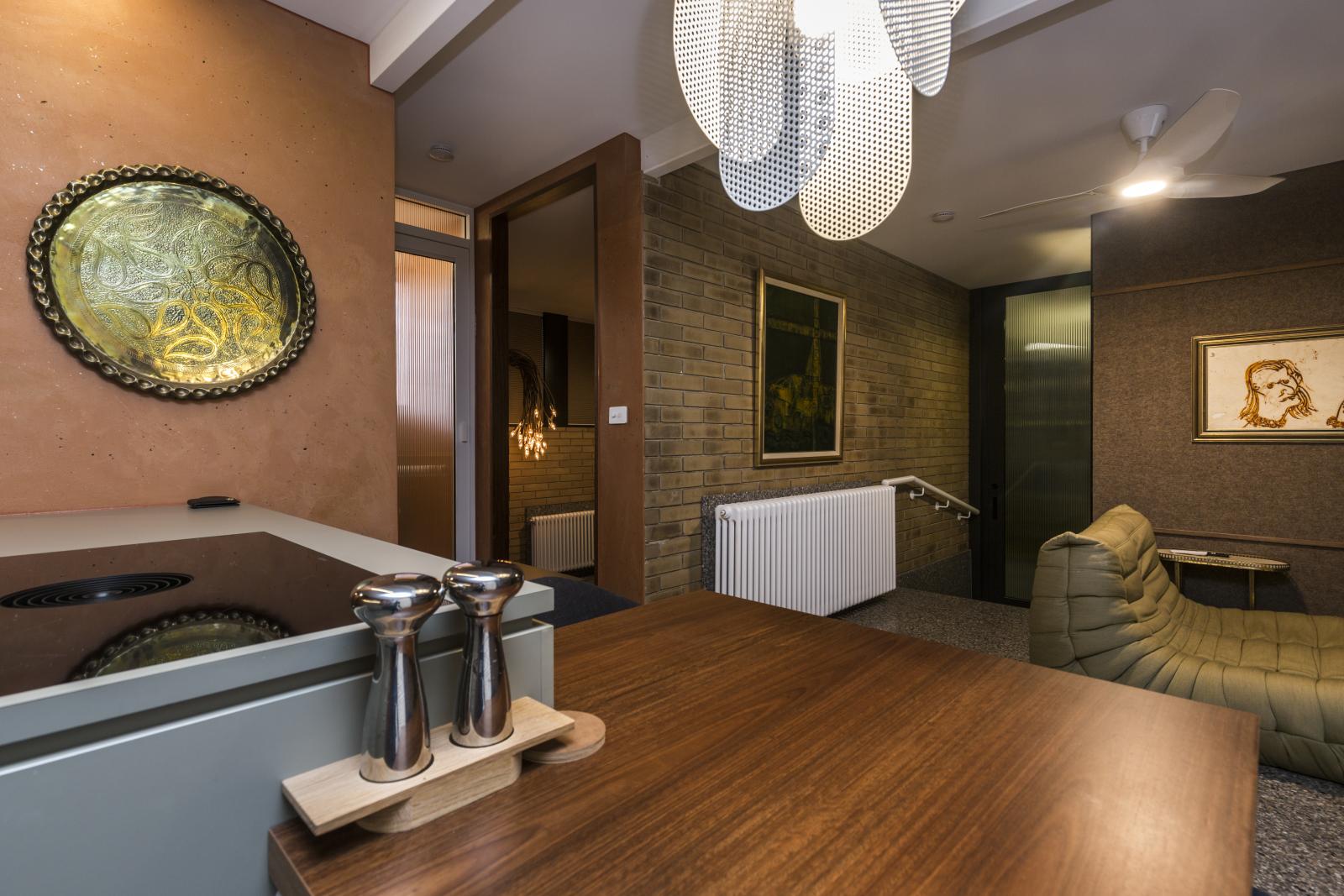 Luxury spa-inspired bathroom with freestanding tub, ambient lighting, and contemporary fixtures